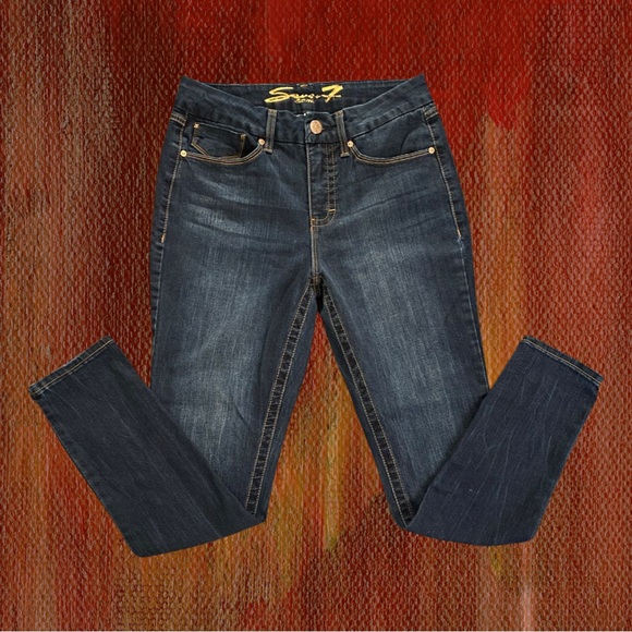 Seven7 Denim - SEVEN7 Women’s Tummyless High Rise Skinny Jeans